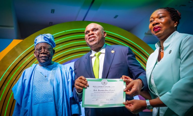 Photo of “Architect of African Resilience”: Tinubu Confers GCON Honour on Afreximbank President Oramah